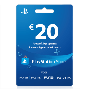 Playstation 20 euro giftcard | PSN Giftcard | PlayStation Store tegoed | Nederland