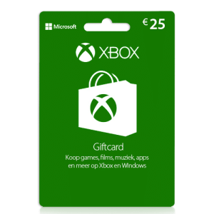 Xbox 25 euro gift card