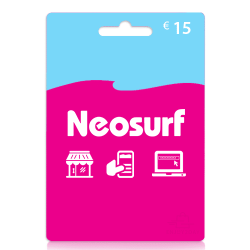 15 euro Neosurf card tegoed