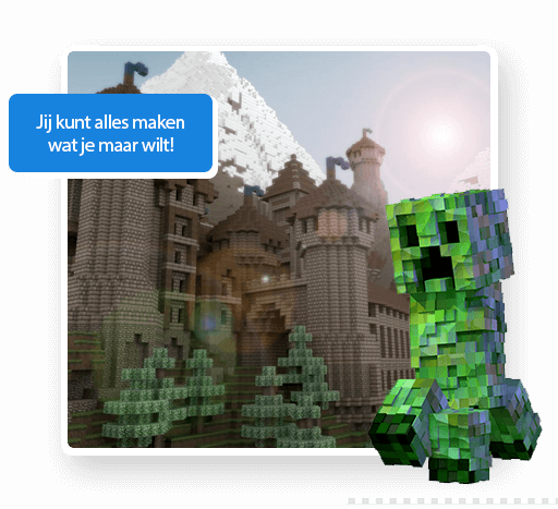 Wees creatief met Minecraft voor de PC