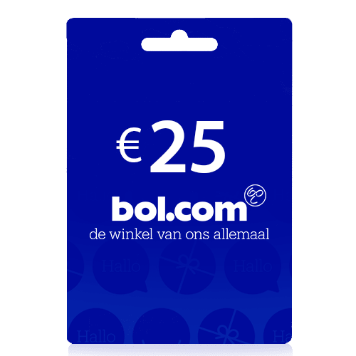 een 25 euro Bol.com cadeaubon kopen